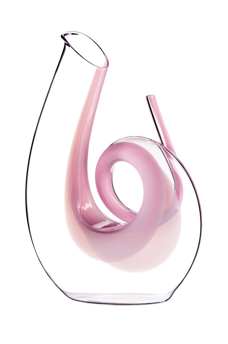 Curly Pink Dekanter