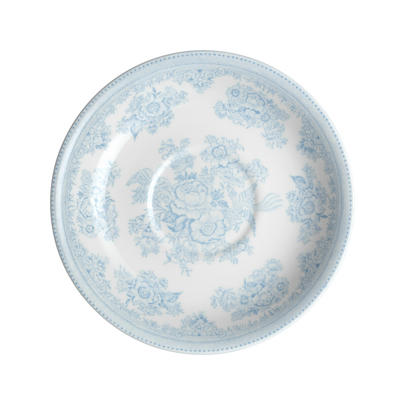 Burleigh_Blue Asiatic Pheasants Breakfast Saucer