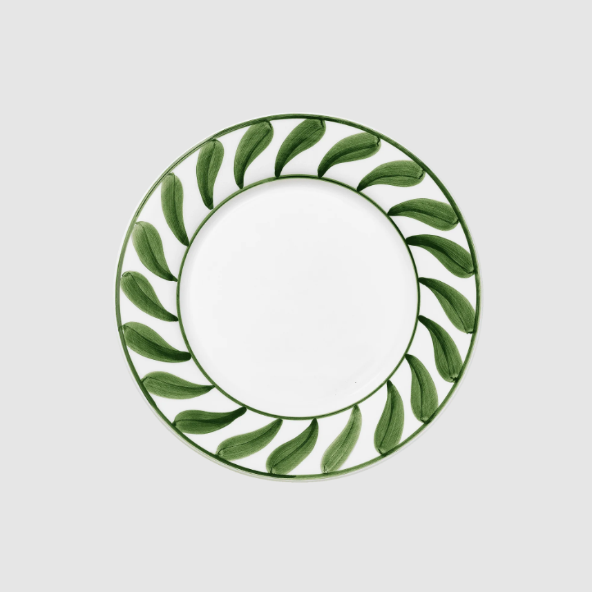 Pick a poppy_Swirl_tallerken 27_grønn