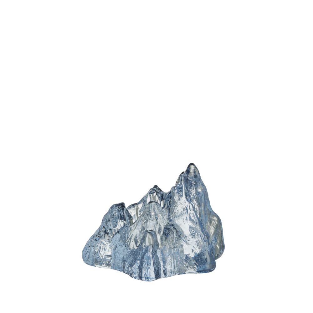 Lyslykt 14cm Ice blue
