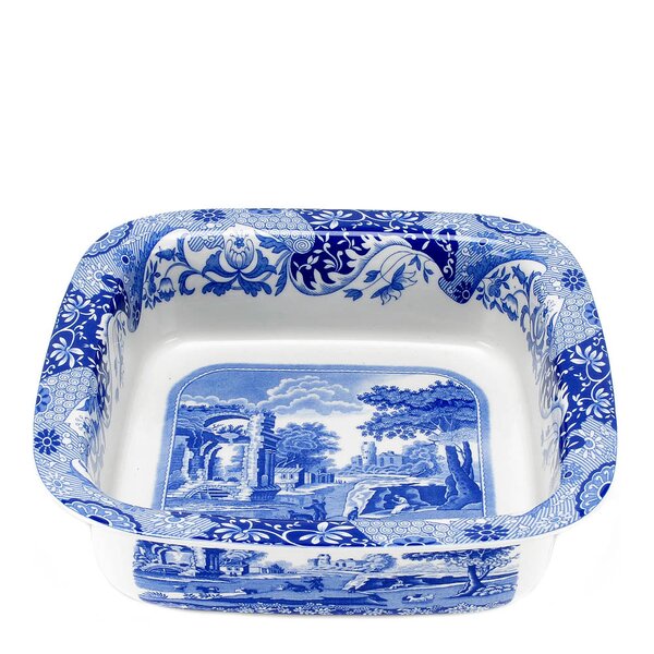 Spode_Blue Italian_fat kvadrat 25cm