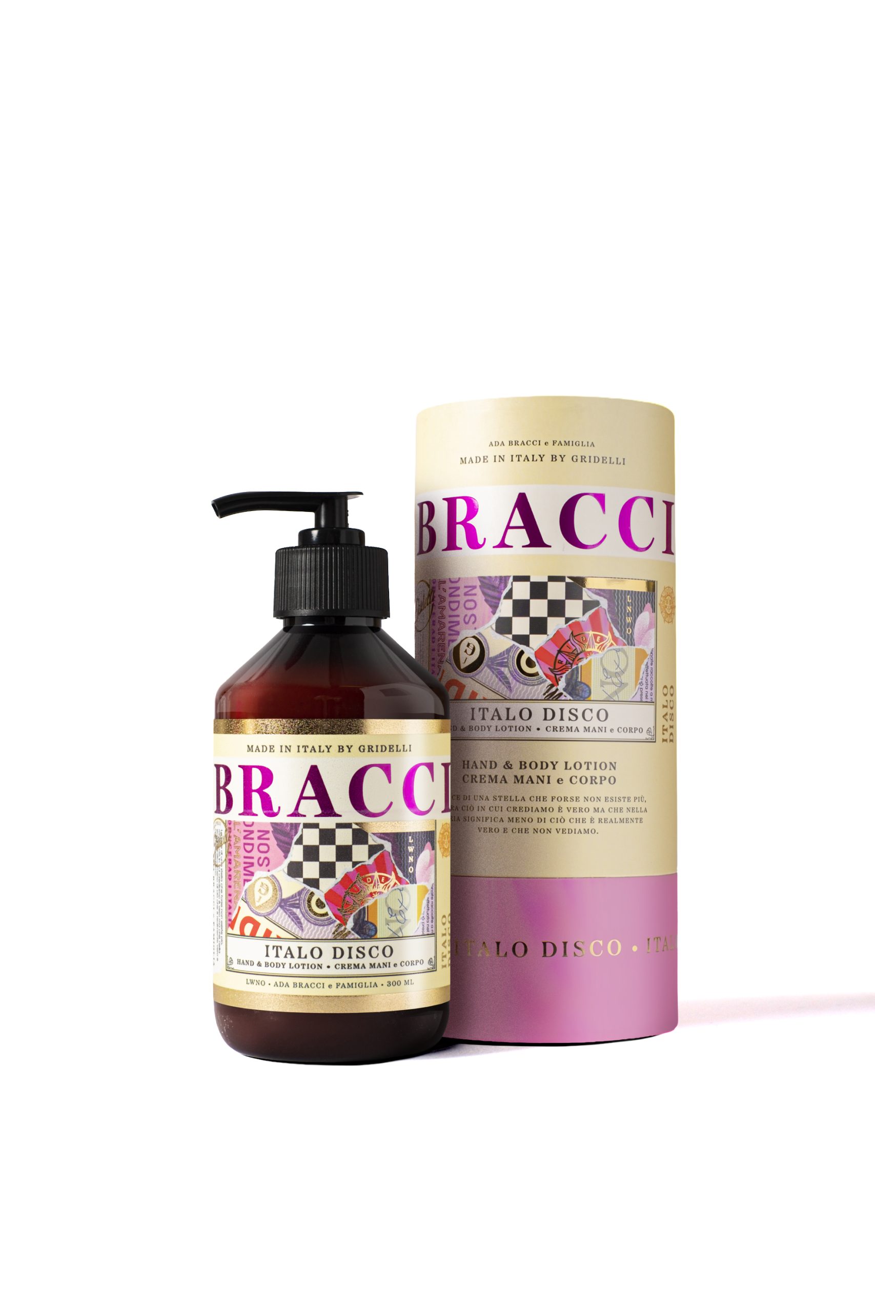 Bracci_Hånd- og kroppskrem 300ml Italo Disco