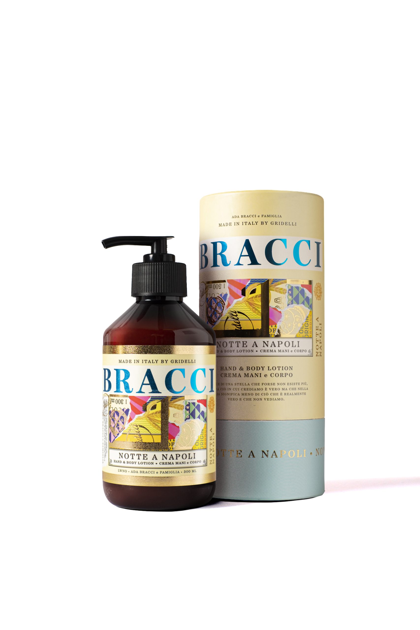 Bracci_Hånd- og kroppskrem 300ml Notte a Napoli