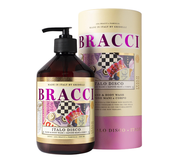 Bracci_Hånd- og kroppssåpe 500ml Italo Disco