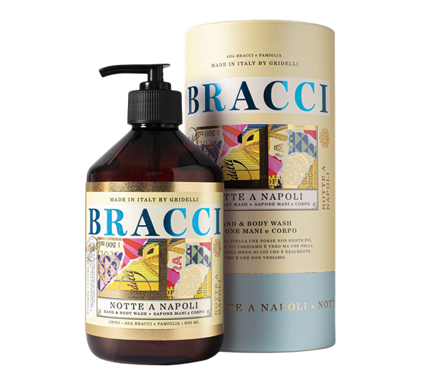 Bracci_Hånd- og kroppssåpe 500ml Notte a Napoli