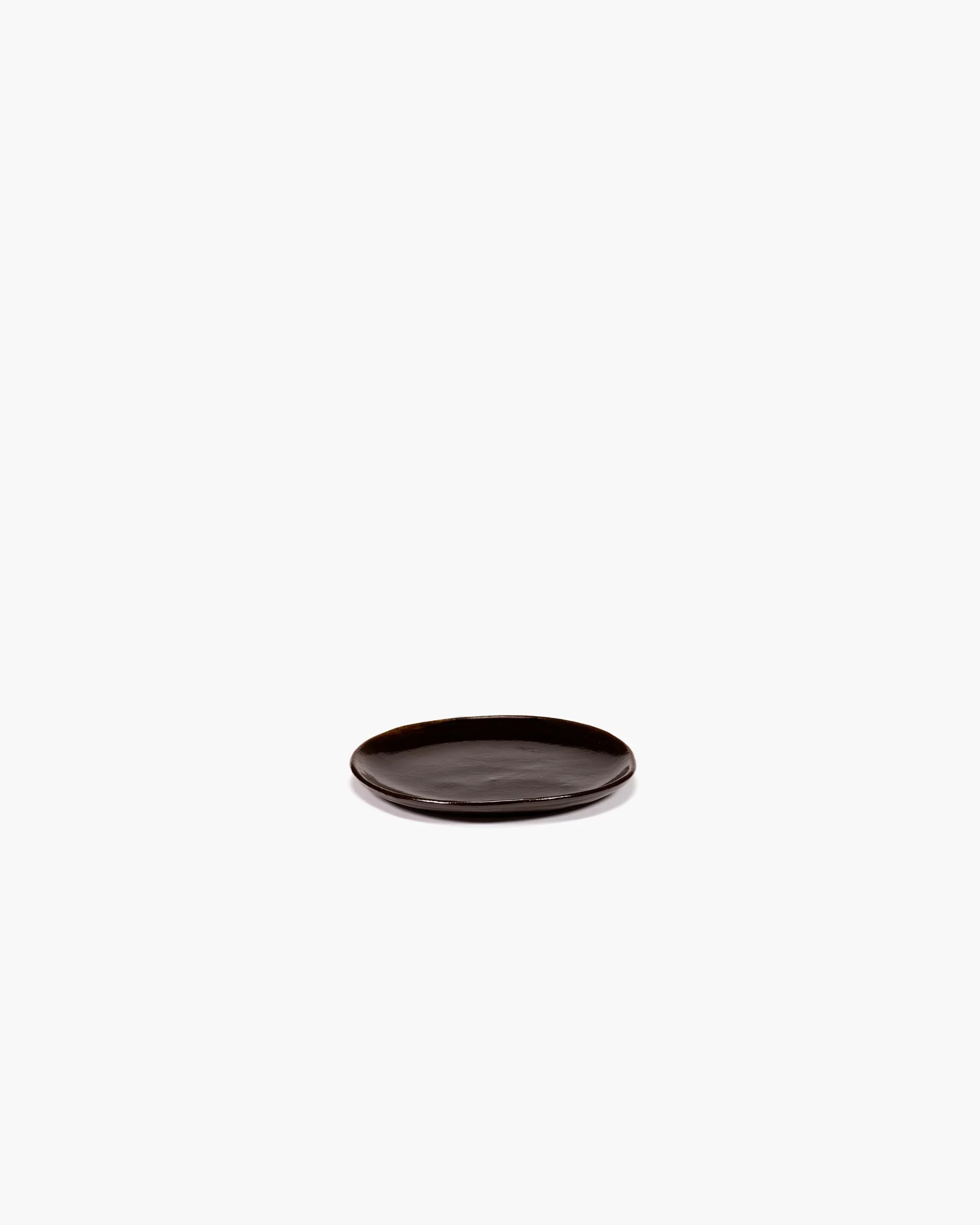 Serax_La Mere_Tallerken 11cm brunsort