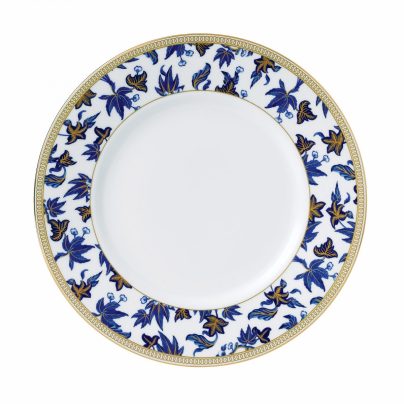 HIBISCUS TALL. FLAT 23CM WEDGWOOD