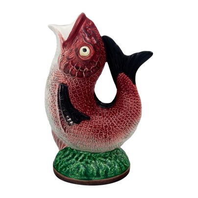 Bordallo Pinheiro_fisk_rød_2l