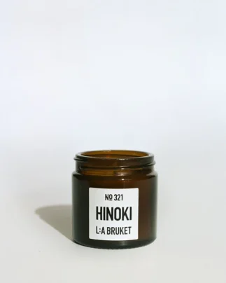 Hinoki duftlys 50g_LA Bruket
