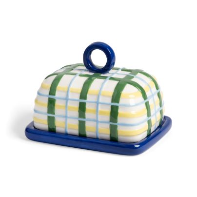 Klevering_plaid_smørboks_blå