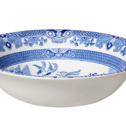 Burleigh_Blue Willow_skål 16cm