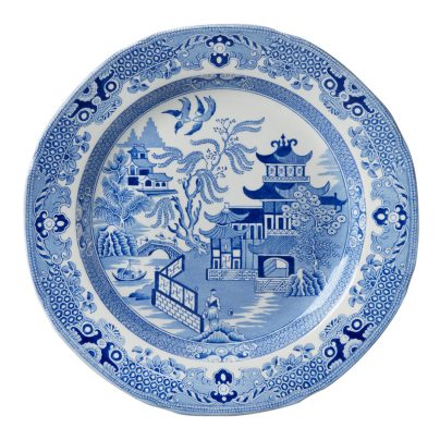 Burleigh_Blue Willow_tallerken 21vm