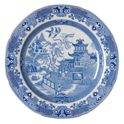 Burleigh_Blue Willow_tallerken 26cm