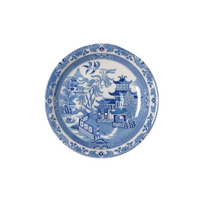 Burleigh_Blue Willow_underskål frokostkopp