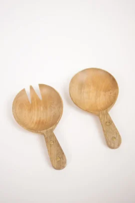 Olsson_og_Jensen Salatbestikk mangotre 17cm natur