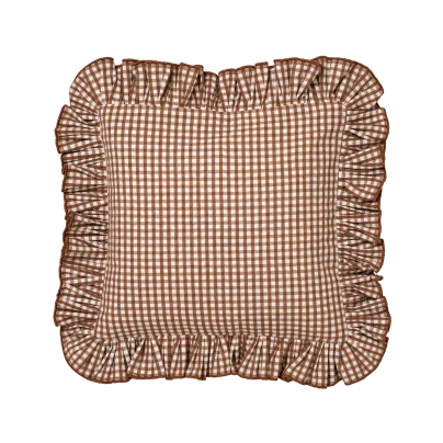 Pick_a_poppy Putetrekk 40x40cm brun