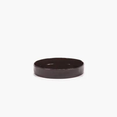 Serax_La Mere_Skål 25cm brunsort
